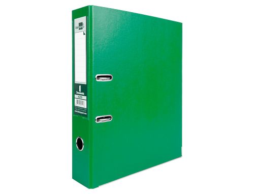 Modulo liderpapel 2 pastas folio 2 aneis mecanismo de alavanca 75mm verde , Liderpapel , 54678 , 8423473546783